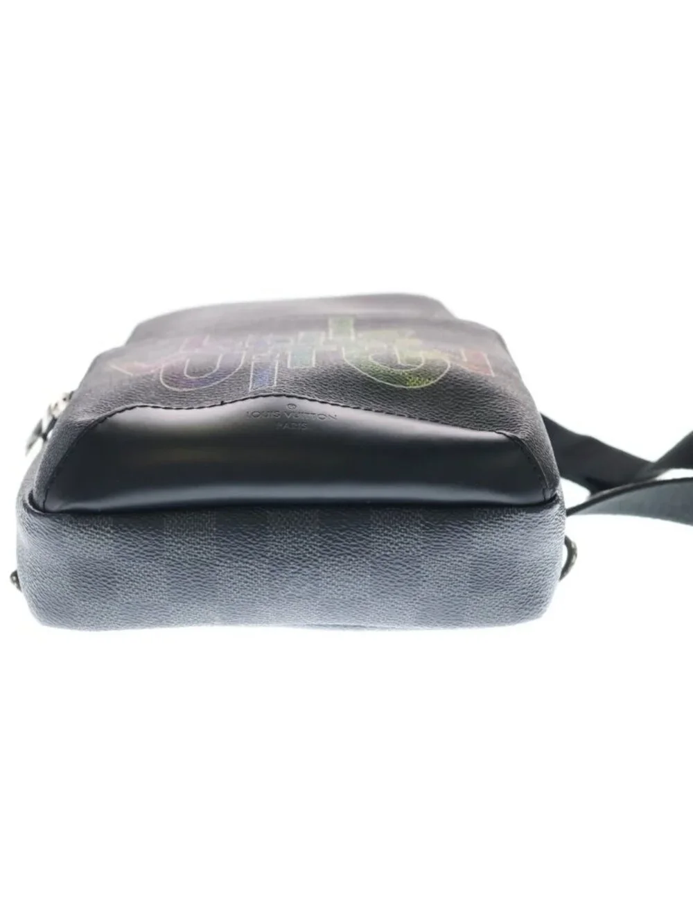 Louis Vuitton Damier Graphite Avenue Sling Shoulder Bag Black